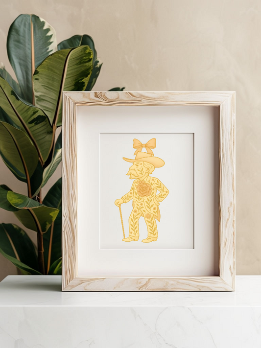 Coquette Colonel Rebel Canvas Wall Art