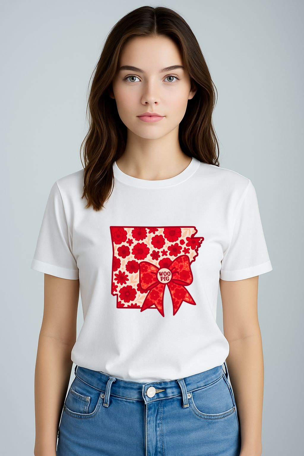 Arkansas Floral T-shirt - Women's & Men's Gift, Summer Tee, State Pride Shirt, Comfort Colors
