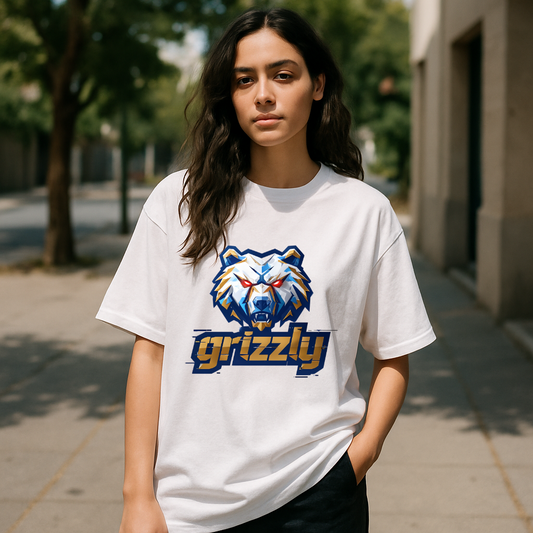 Grizzly Memphis Bear Graphic Tee, Unisex Softstyle T-Shirt, Memphis Basketball Fan, Memphis Grizz, 901, Go Grizz