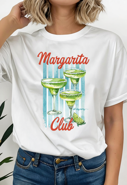 Margarita Club T-Shirt - Summer Vibes & Fun Nights Out