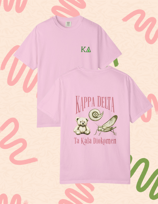 Kappa Delta Graphic T-Shirt, Sorority Tee, Cute Casual Wear, Gift for Sisters, College Apparel, Unique Designs