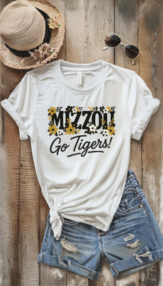 MO Go Tigers Unisex Tee | School Spirit Shirt