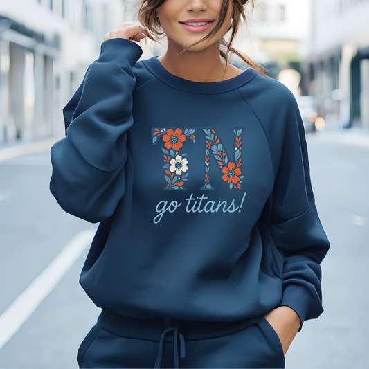 Tennessee Floral Sweatshirt