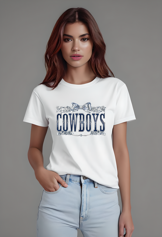 Cowboys Graphic Tee, Unisex Heavy Cotton Tee, Western Wear, Country Music Shirt, Rodeo Style T-Shirt, Gift for Cowboy Fans