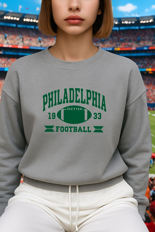 Vintage Philadelphia Football Long Sleeve T-Shirt