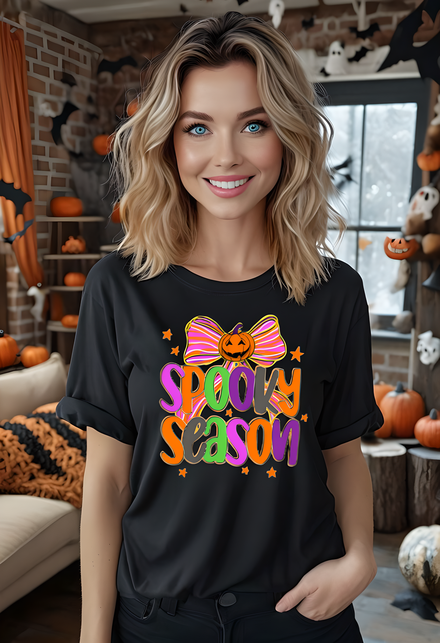 Spooky Season T-shirt | Unisex Halloween Tee, Fall Fashion, Party Outfit, Gift for Halloween Lovers, Autumn Vibes