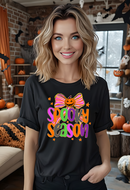 Spooky Season T-shirt | Unisex Halloween Tee, Fall Fashion, Party Outfit, Gift for Halloween Lovers, Autumn Vibes