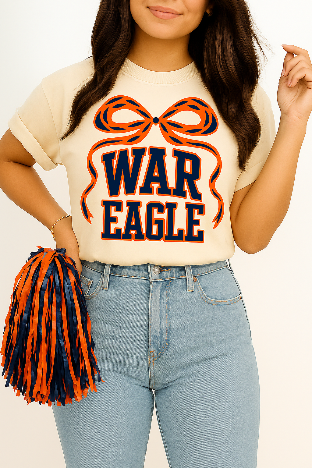 WarEagle College Fan T-shirt, Comfort Colors Unisex Tee