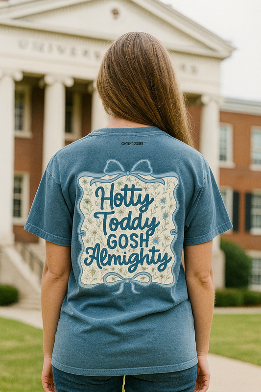 Gosh Almighty Unisex Garment-Dyed T-Shirt, Cozy Casual Wear, Perfect Gift for Fans, Summer Style, College Spirit Apparel, Outdoor Events
