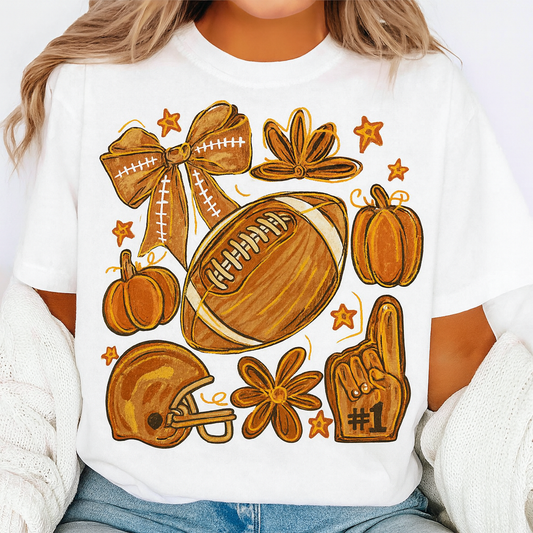 Fall Football Celebration Unisex Tee