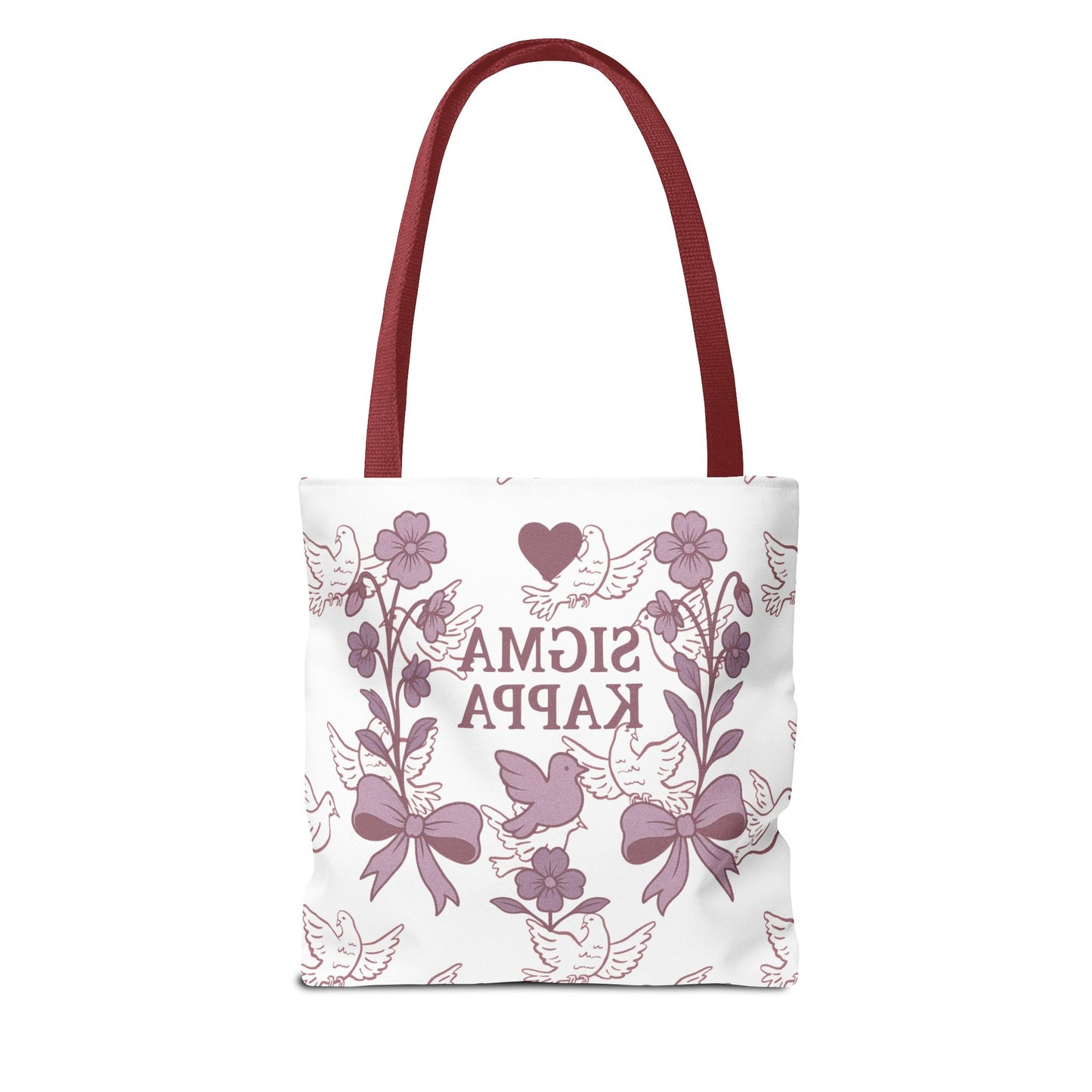 Sigma Kappa Floral Tote Bag | Sorority Gift, Eco-Friendly Carry-All, College Accessory, Stylish Shopping Bag, Chic Beach Tote