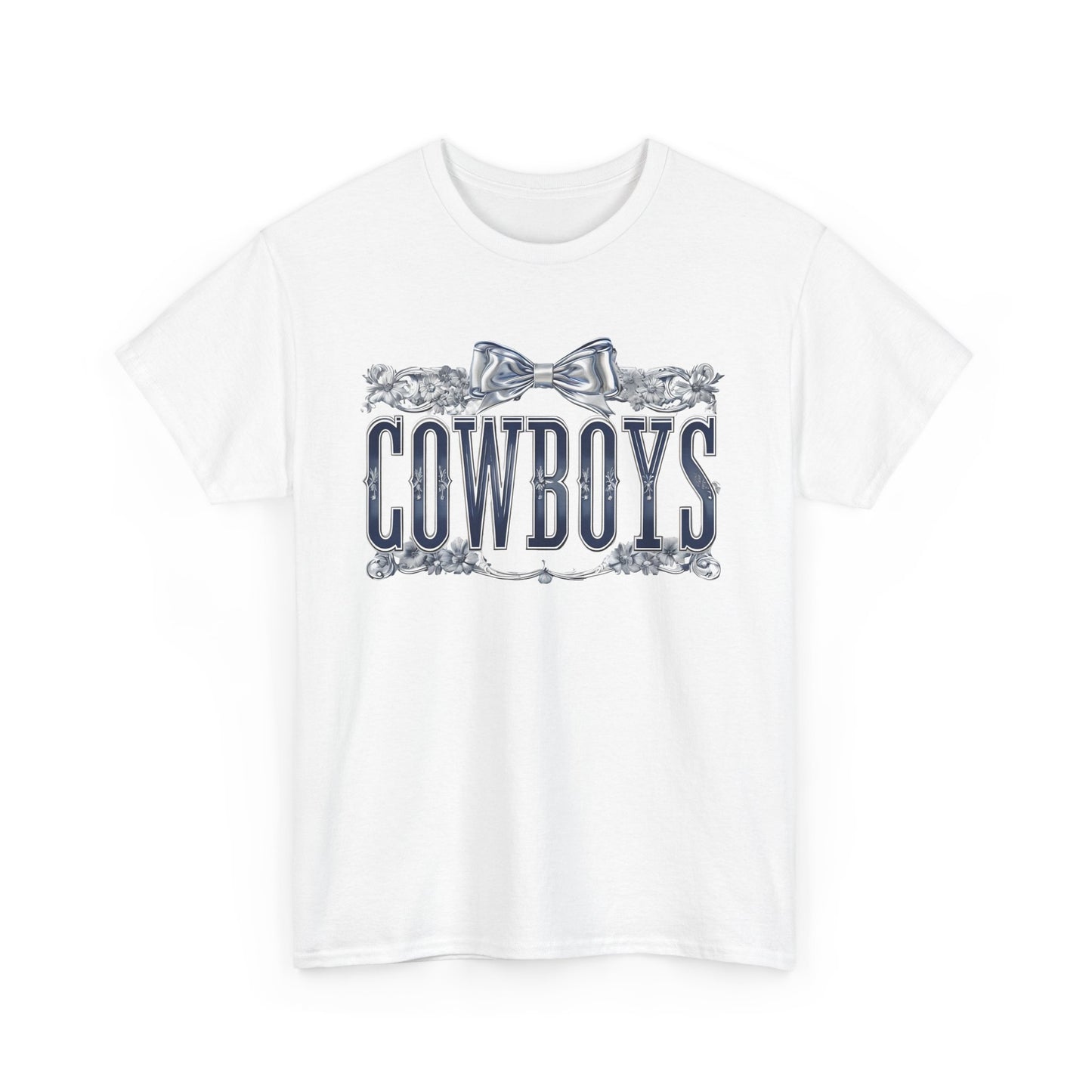 Cowboys Graphic Tee, Unisex Heavy Cotton Tee, Western Wear, Country Music Shirt, Rodeo Style T-Shirt, Gift for Cowboy Fans
