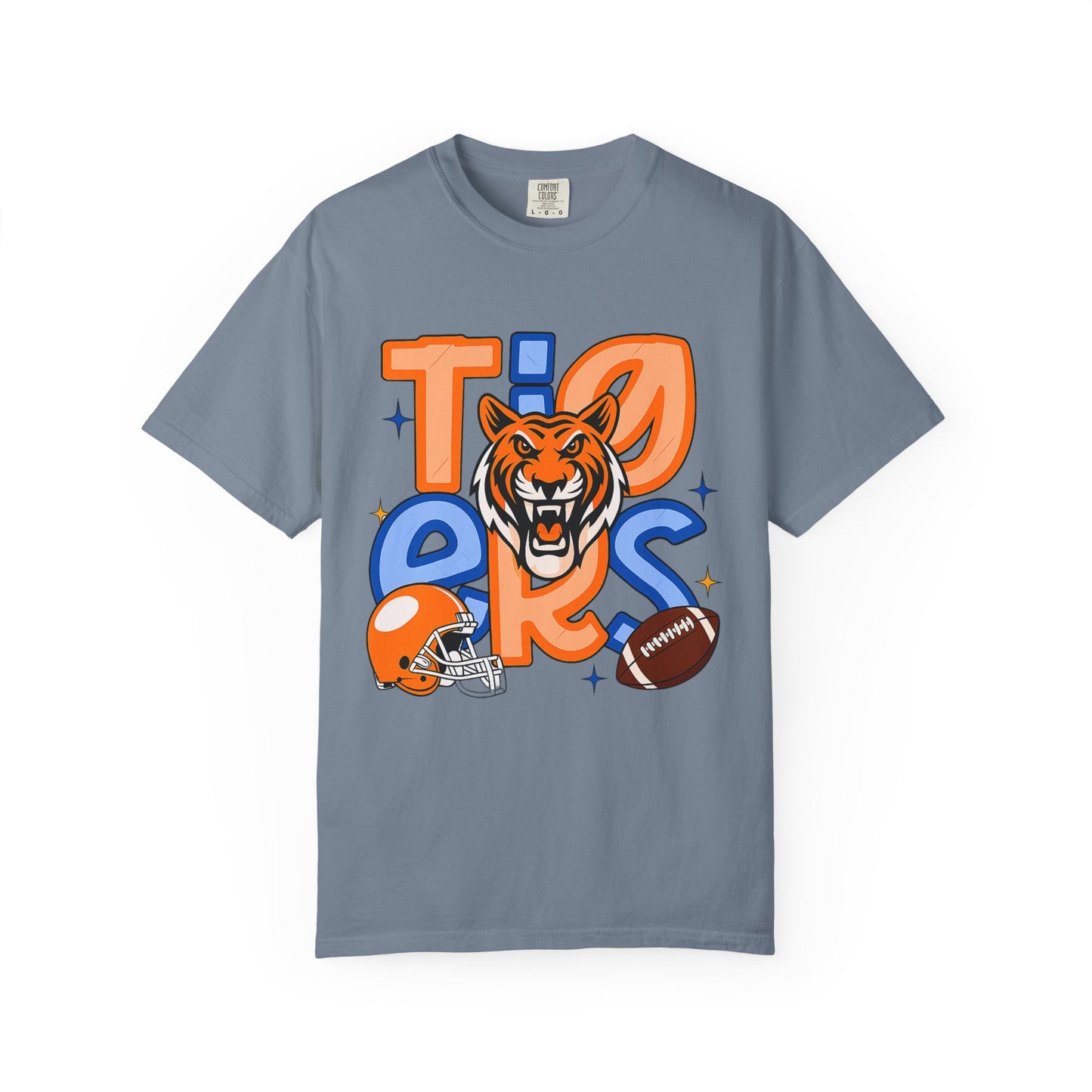 Tigers Unisex Garment-Dyed T-Shirt