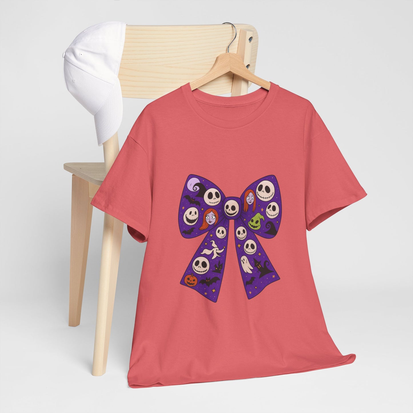 Halloween Themed Unisex Tee, Spooky T-Shirt, Cute Graphic Shirt, Gift for Halloween Lovers, Festive Casual Wear