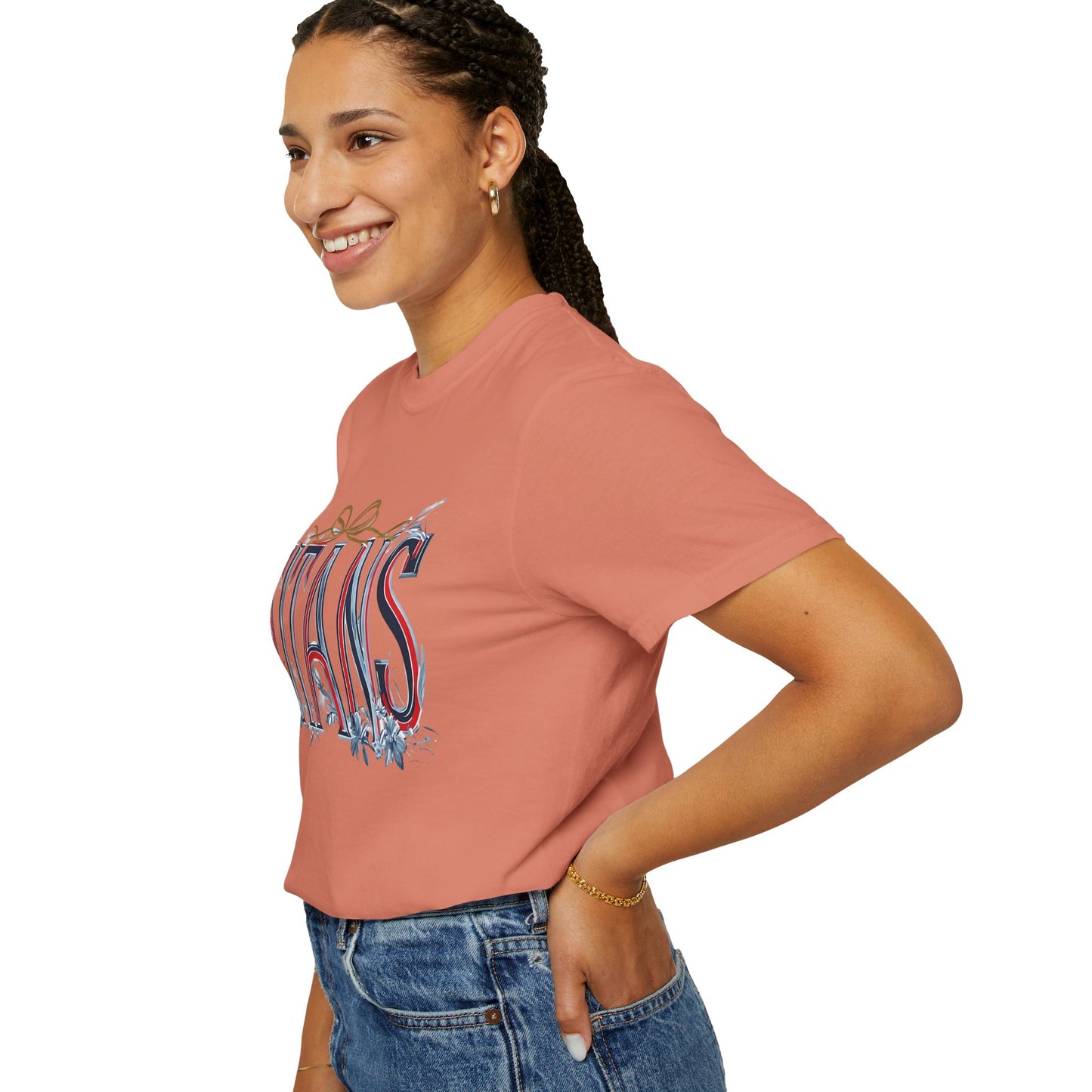 Floral Titans Garment-Dyed T-Shirt