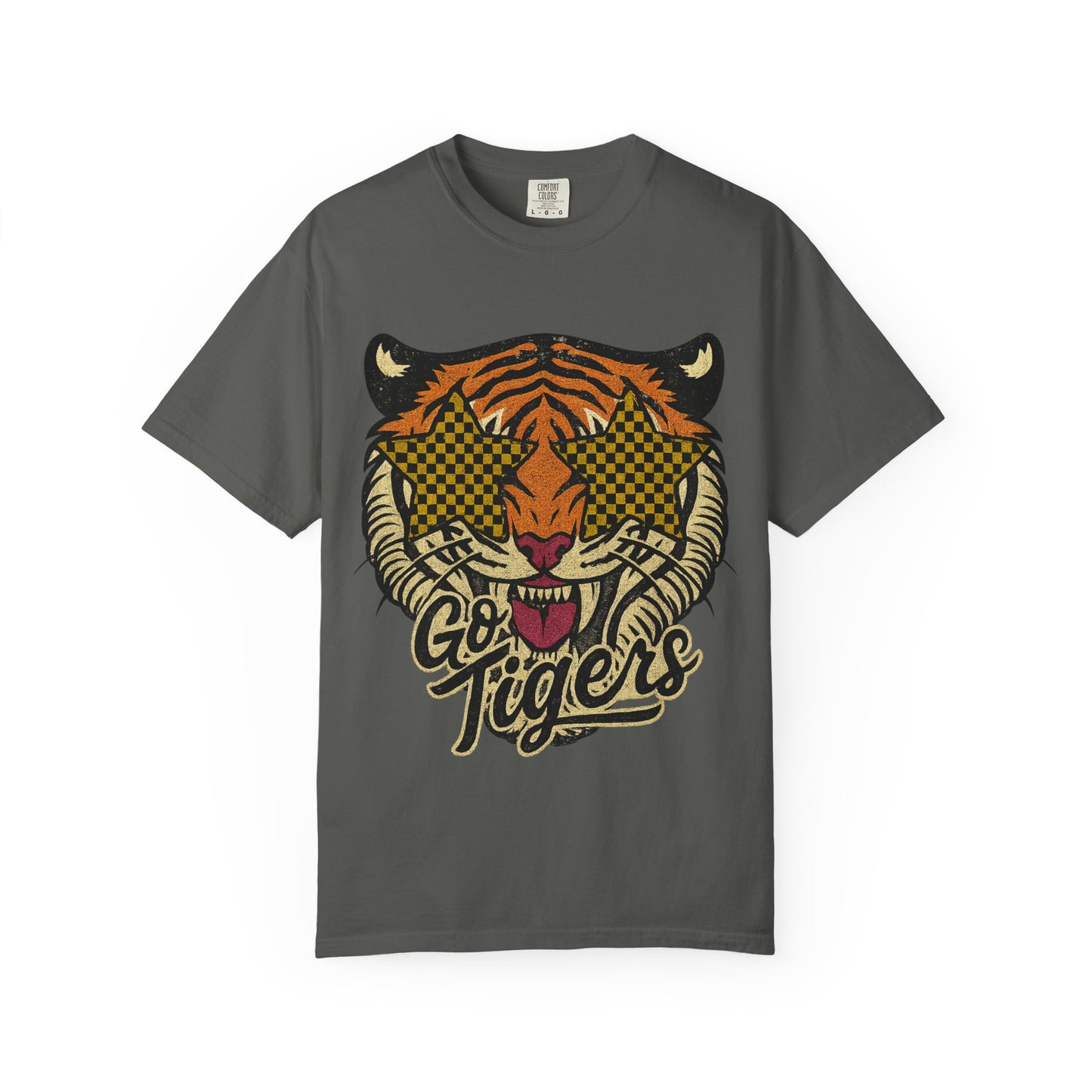Bold Tiger Graphic Unisex T-Shirt - Go Tigers Design for Missouri Lovers