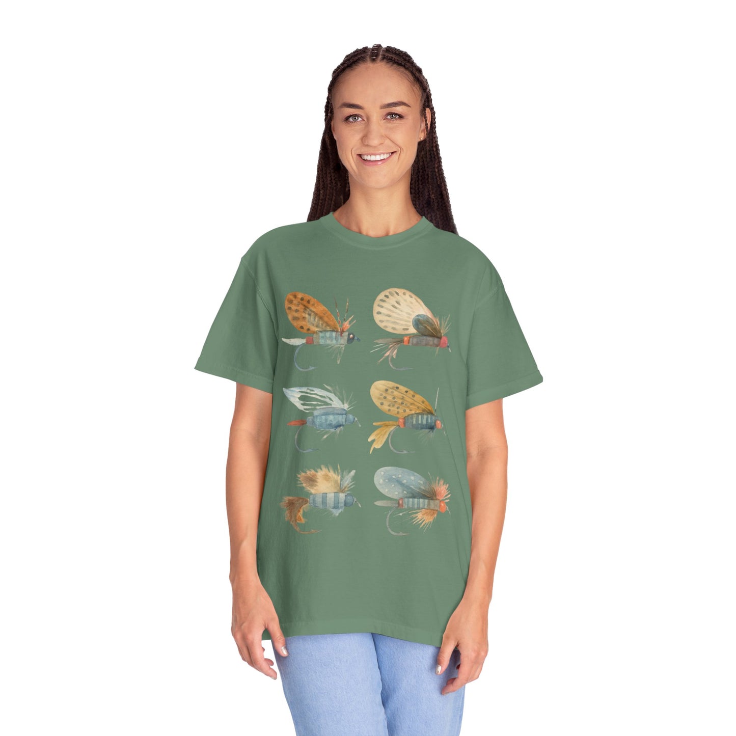 Fly Fishing T-Shirt | Nature Lover Gift | Comfort Colors Tee