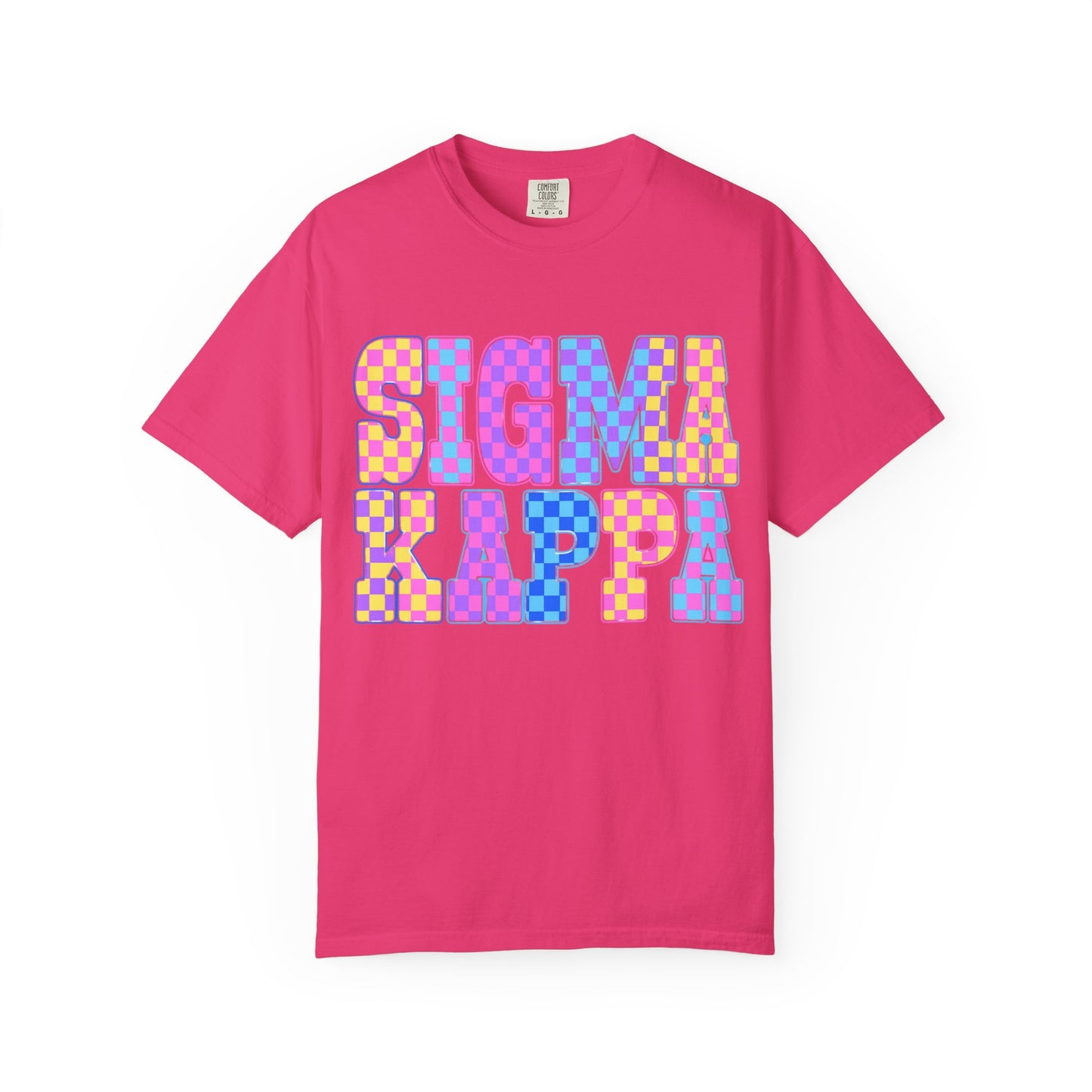 Colorful SigmaKappa T-Shirt - Unisex Garment-Dyed