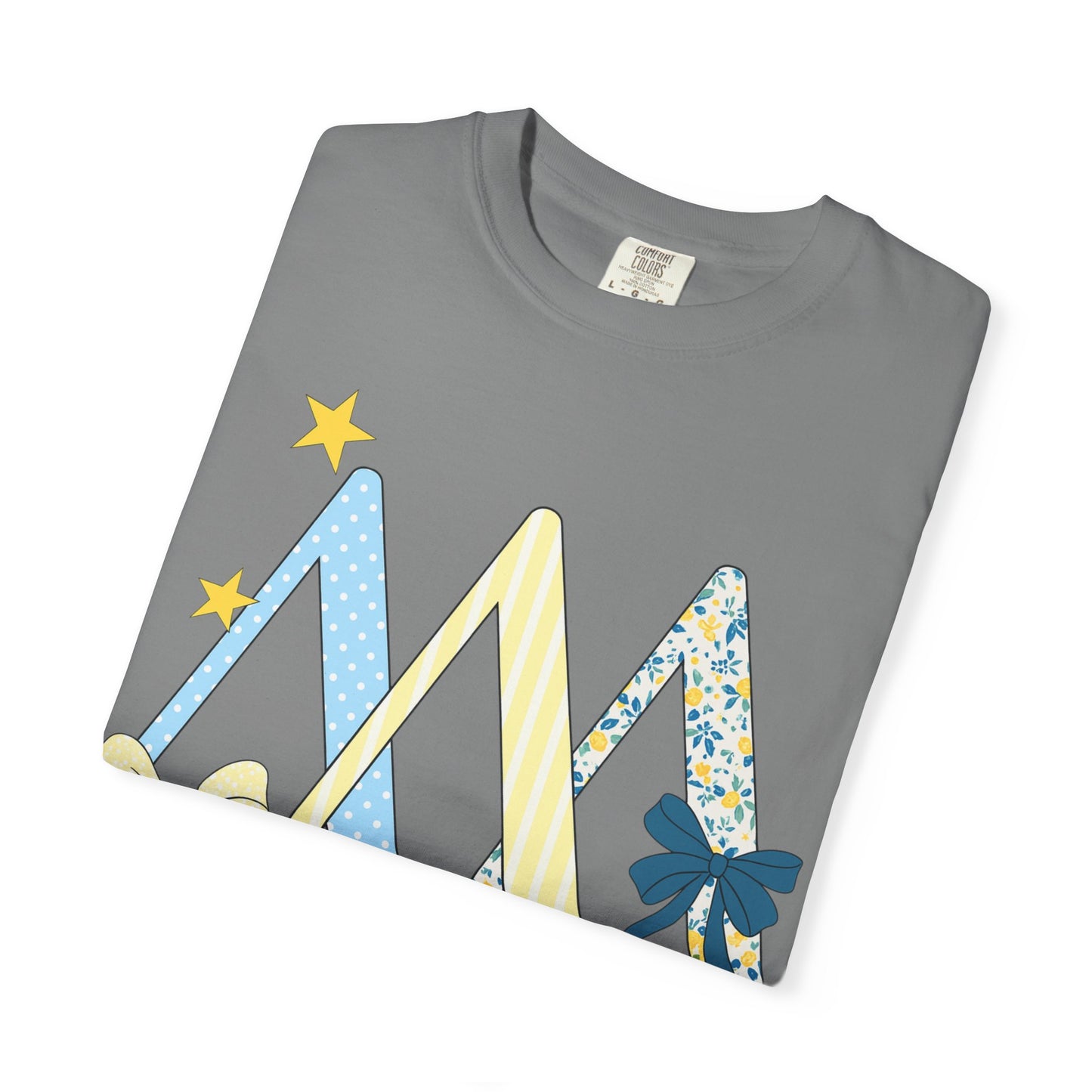 Whimsical yellow and blue Graphic T-Shirt