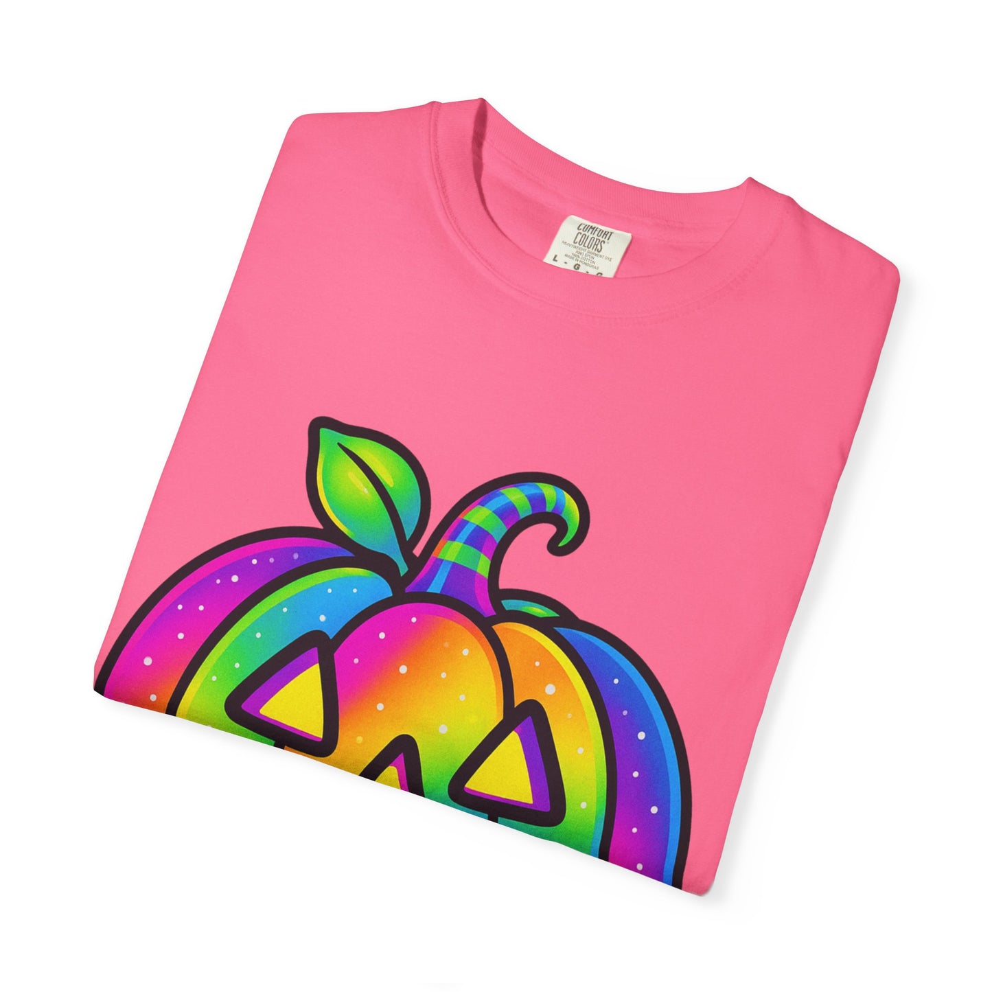 Colorful Pumpkin T-shirt for Halloween