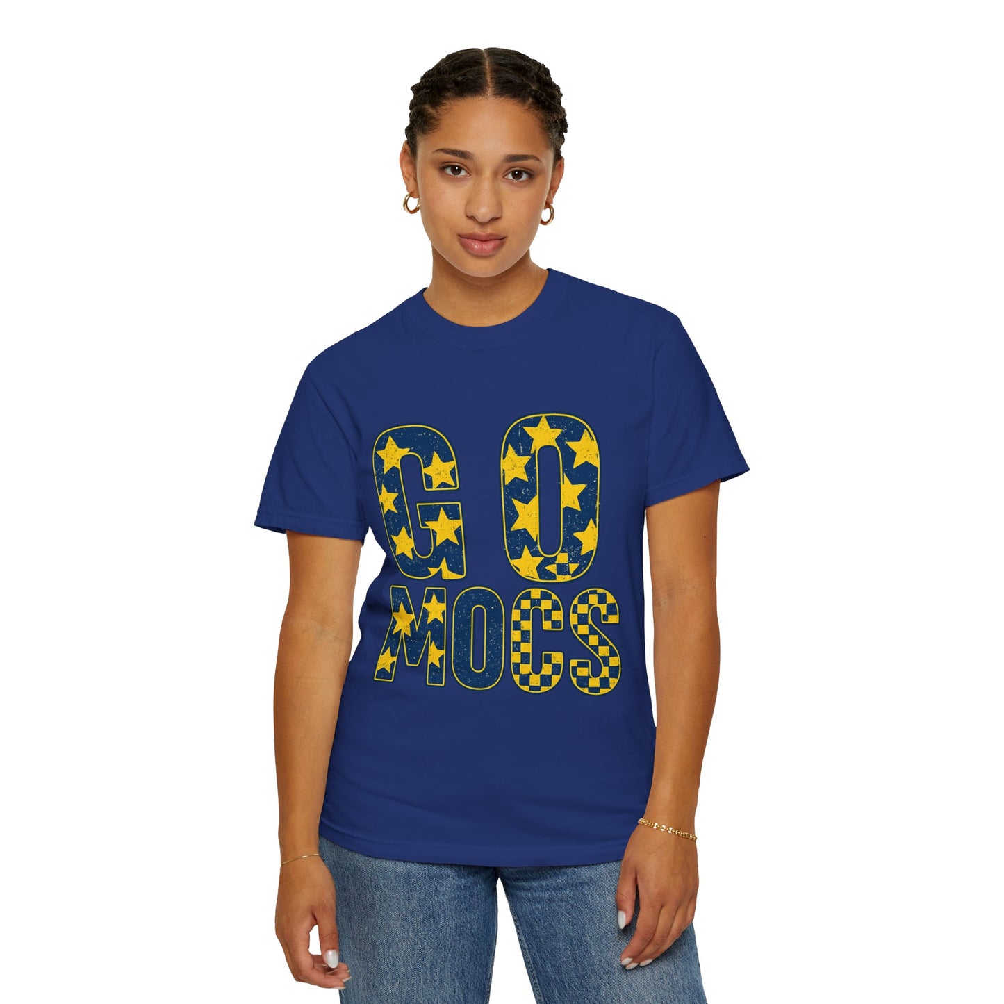 Cheerful 'GO MOCS' Unisex T-Shirt