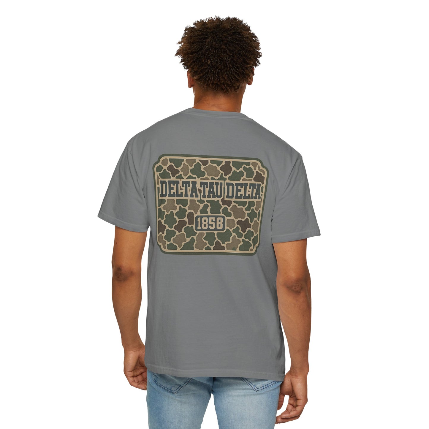 DTD Unisex Garment-Dyed T-shirt | Casual Wear, Sorority Apparel, College Life, Gift for Sorority Sisters, Greek Life Clothing
