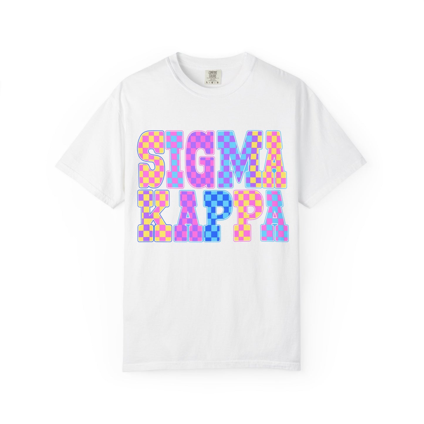 Colorful SigmaKappa T-Shirt - Unisex Garment-Dyed