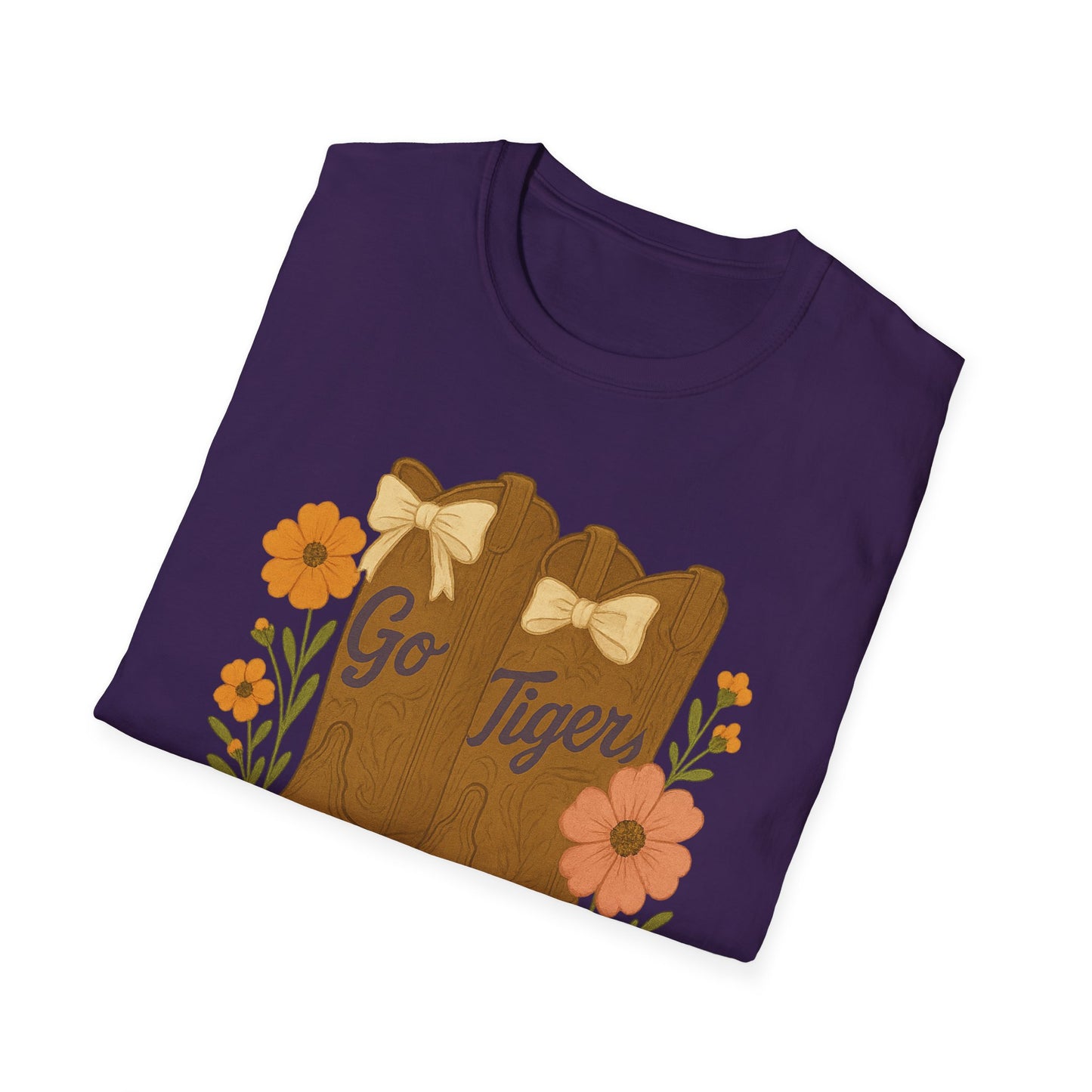SC Tigers Country Boots Unisex T-Shirt | Cute Southern Style Tee, Go Tiger Shirt, Perfect for Game Day, Clemson Game Day, Graduation Gift, College Student Gift