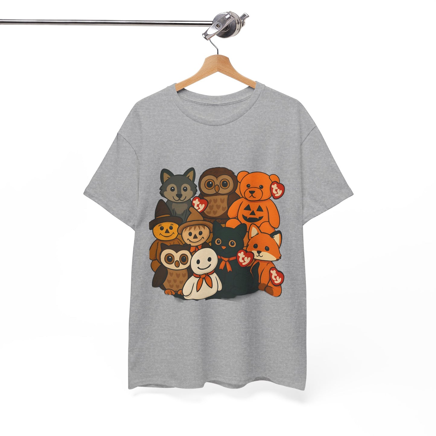 Halloween Unisex Tee - Ty Beanie Babies Design