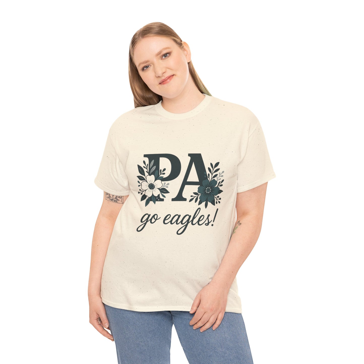Floral PA Eagles Tee