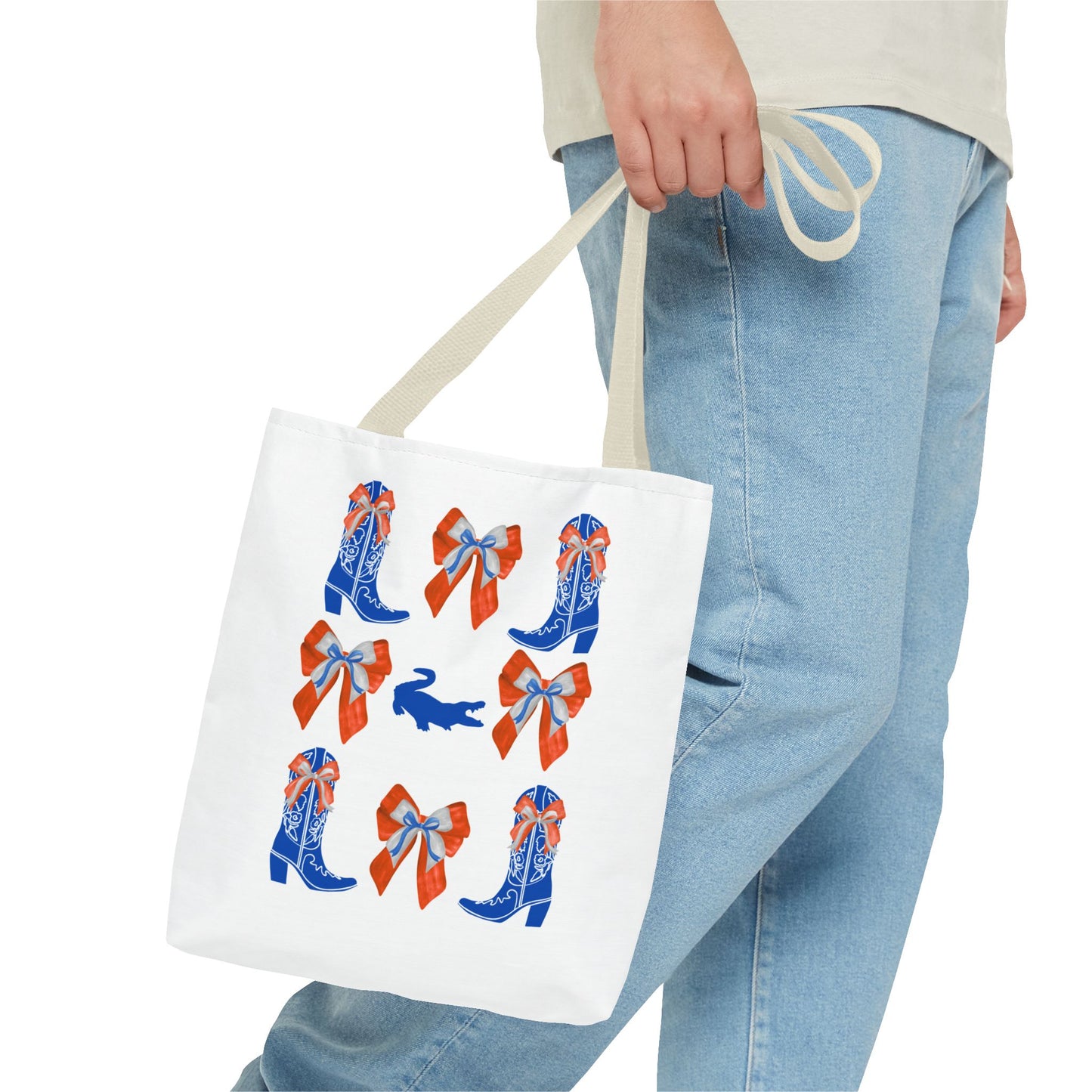FL gators game day tote bag, UF fan gift, UF alumni, graduation gift, college student gift, chomp! chomp!, florida fan gift, florida game day, go gators