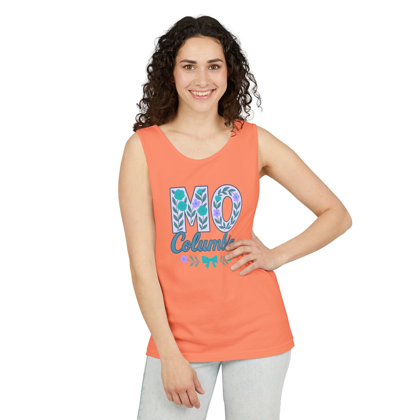Missouri State Pride Tank Top, Unisex Summer Shirt, Columbia MO Graphic Tee, Comfort Colors, Graduation Gift