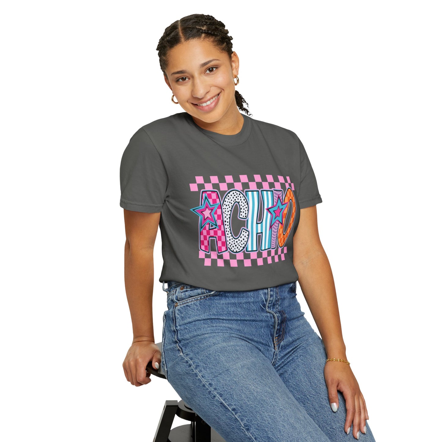 Graphic T-Shirt - Fun Saying, Casual Wear, achio sisterhood