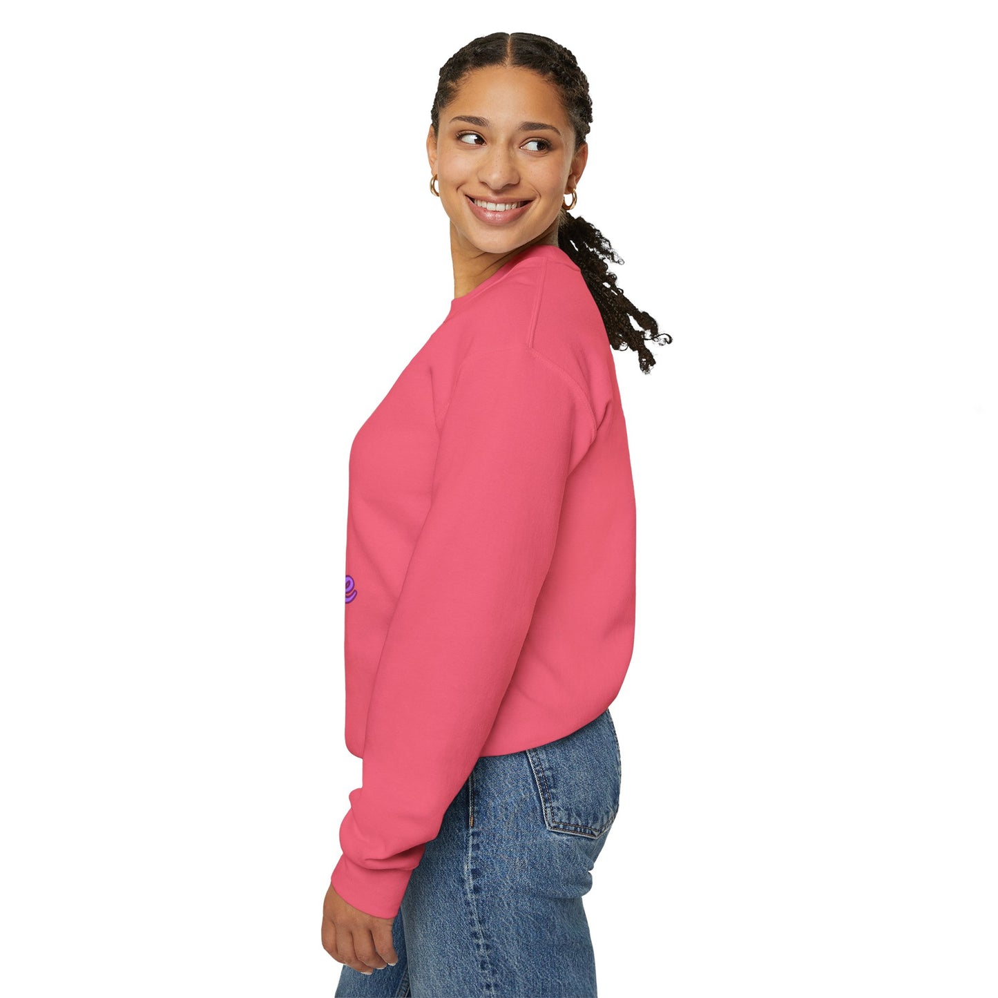 LA Baton Rouge Floral Sweatshirt, Cozy Crewneck for Fall, Gift for Friends, Casual Outing, Southern Style Apparel