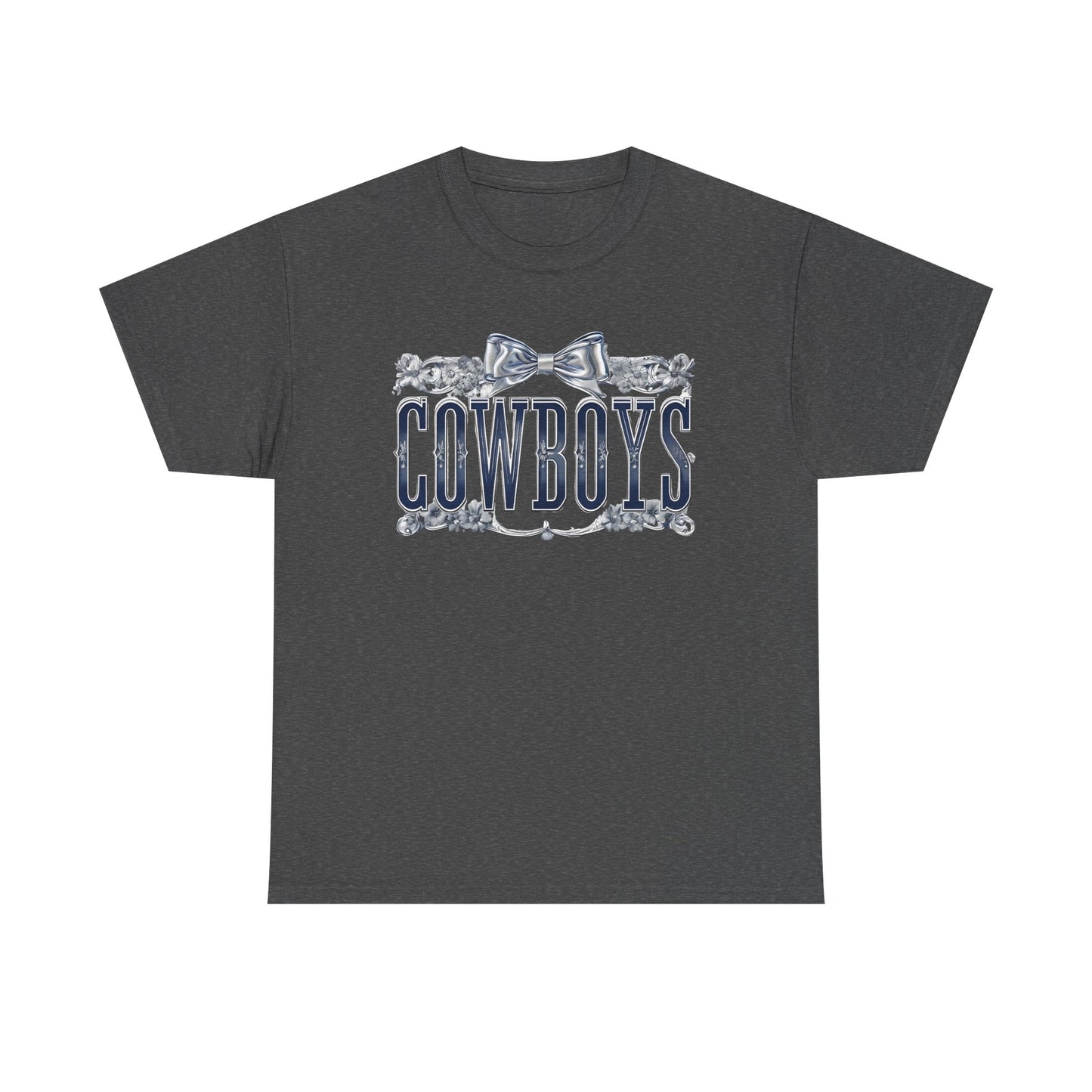 Cowboys Graphic Tee, Unisex Heavy Cotton Tee, Western Wear, Country Music Shirt, Rodeo Style T-Shirt, Gift for Cowboy Fans