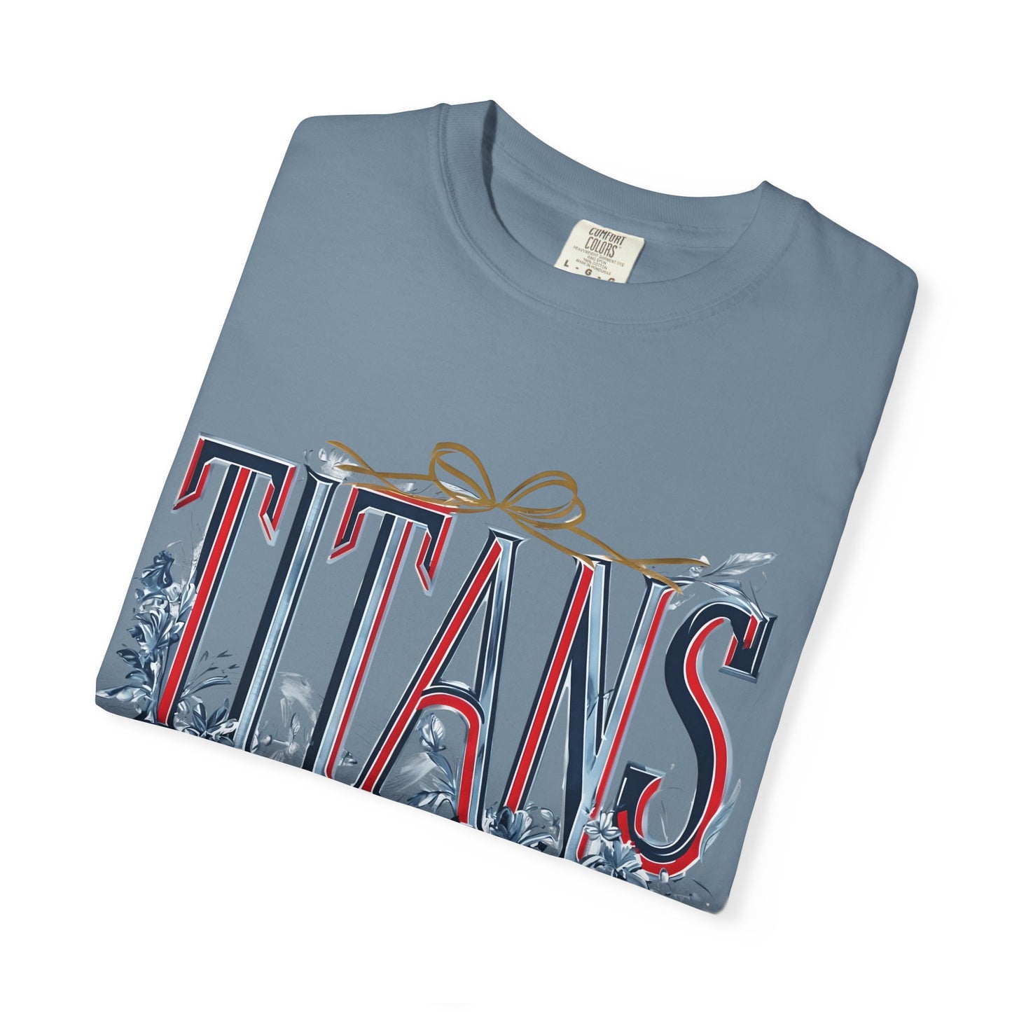 Floral Titans Garment-Dyed T-Shirt