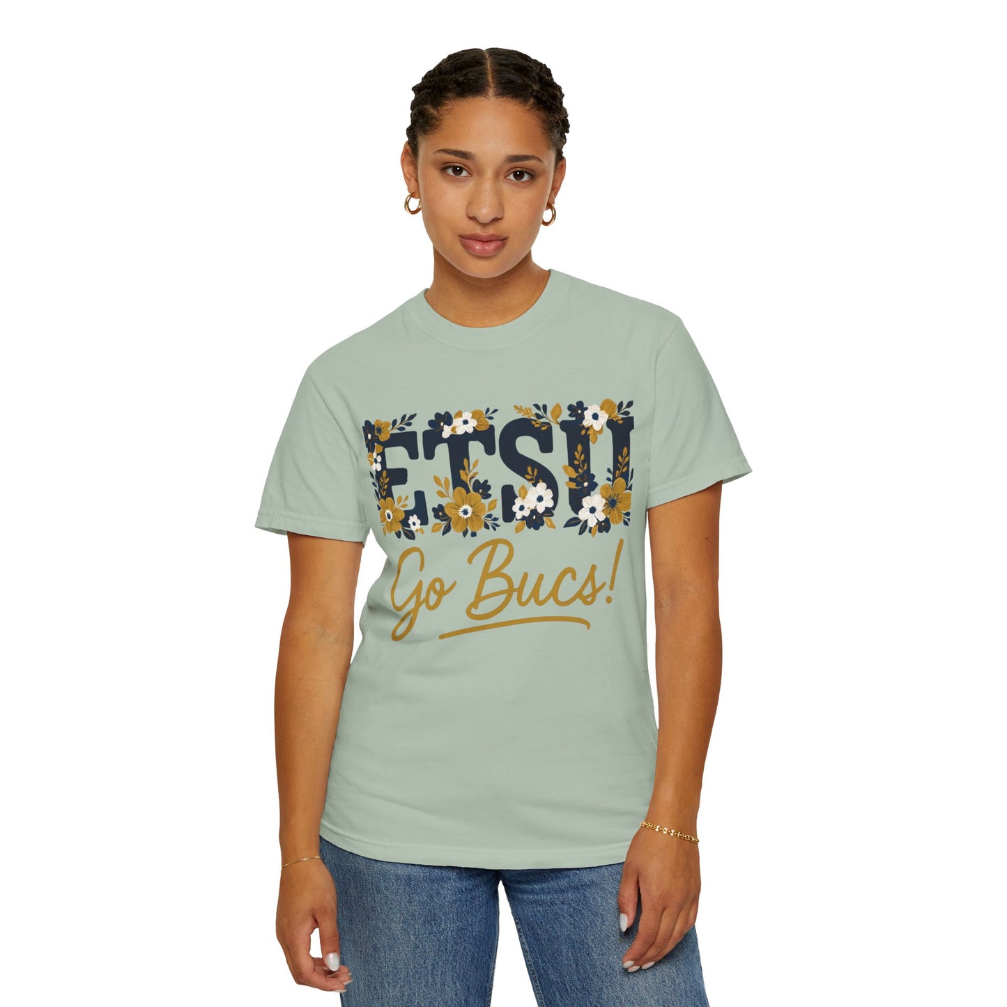 Floral Go Bucs Unisex T-shirt - College Apparel