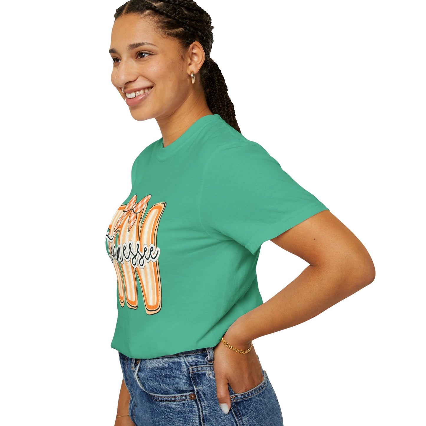 T-Shirt Tennessee Bow State Southern Pride Casual Wear Gift