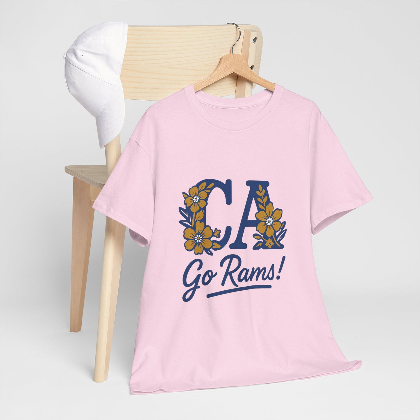CA Rams Floral Tee