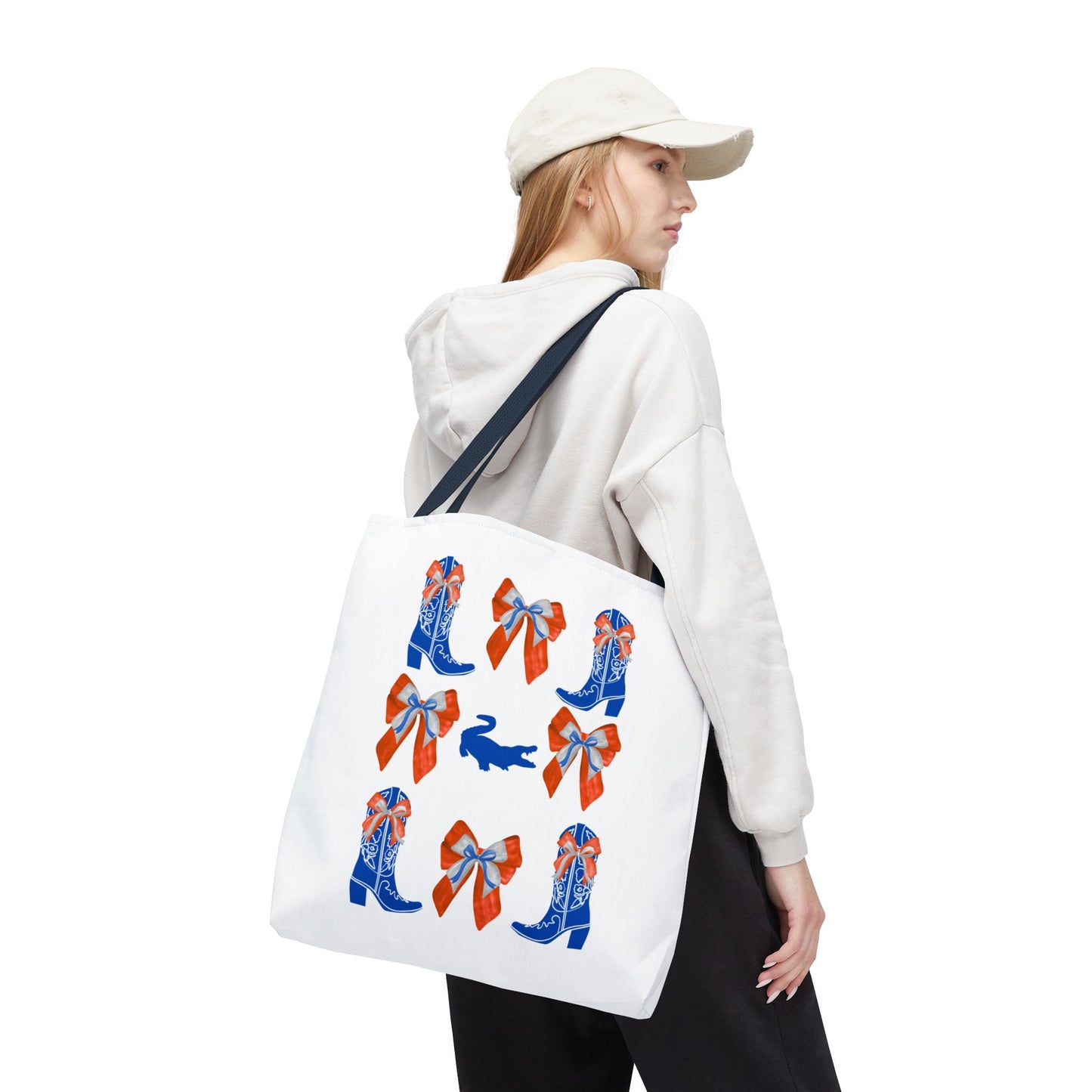 FL gators game day tote bag, UF fan gift, UF alumni, graduation gift, college student gift, chomp! chomp!, florida fan gift, florida game day, go gators