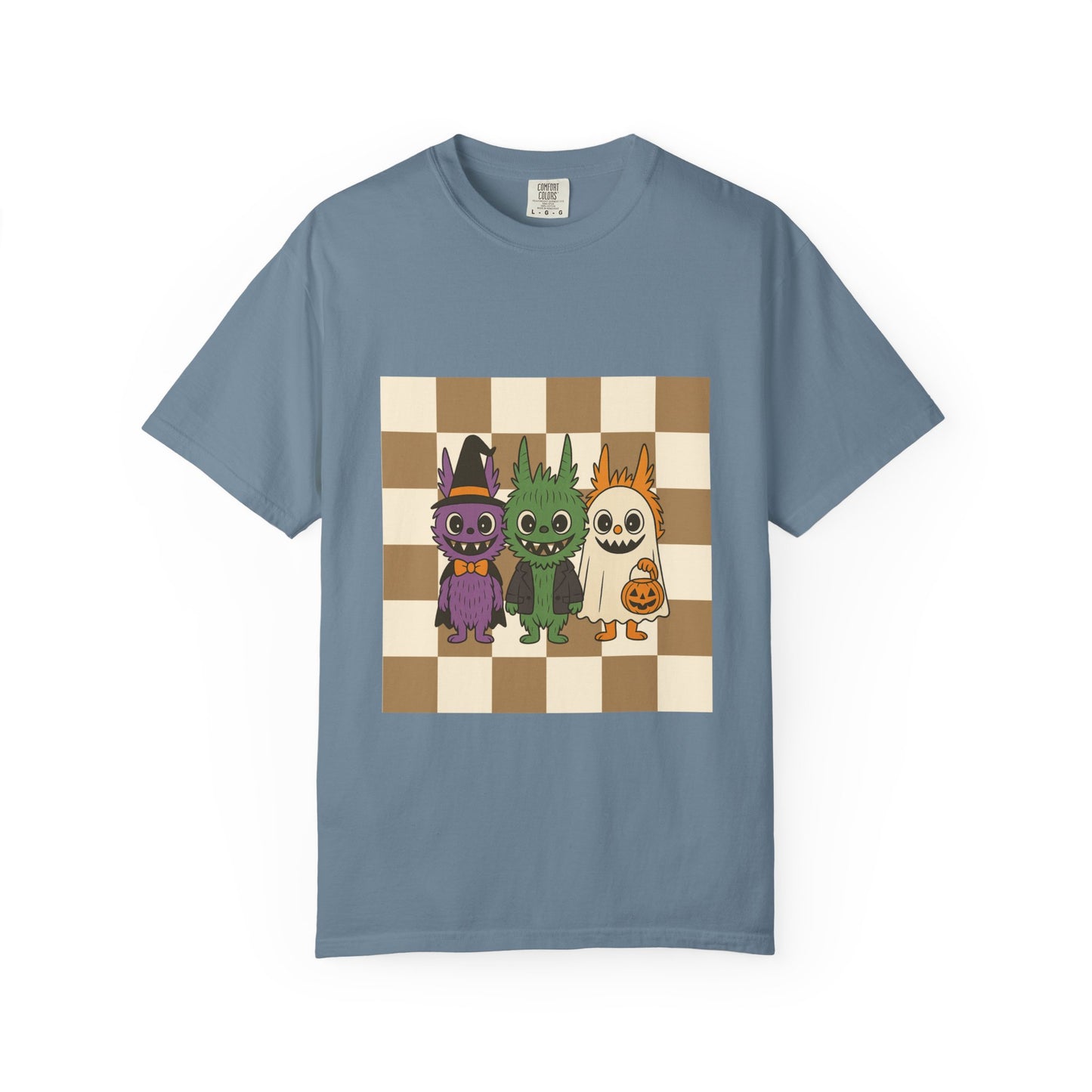Cute Halloween Monster T-Shirt, Spooky Graphic Tee, Fall Apparel, Unisex Shirt, Trick or Treat, Halloween Party Outfit