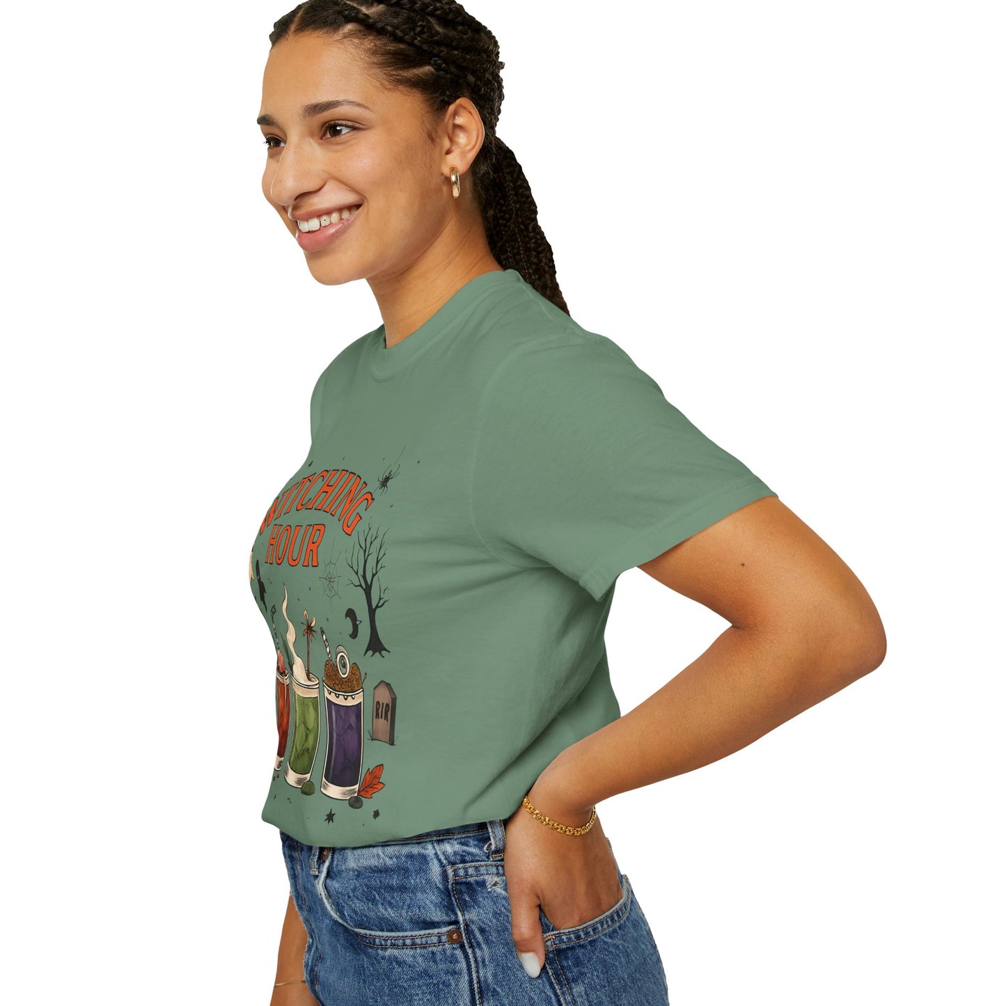 Witching Hour Cocktails T-Shirt | Halloween Apparel