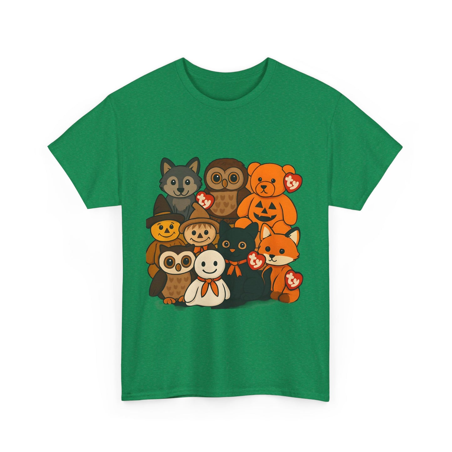 Halloween Unisex Tee - Ty Beanie Babies Design