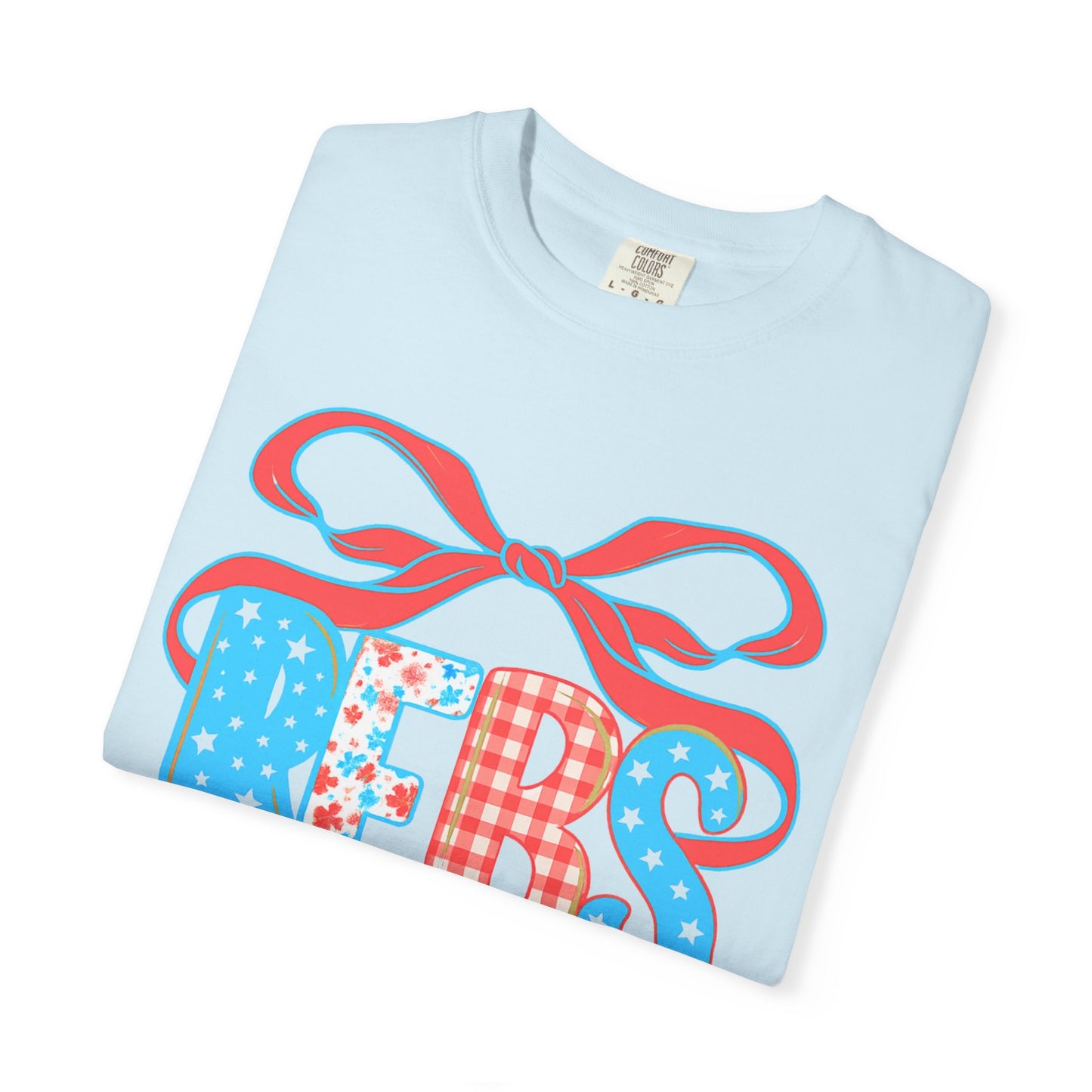 MS Rebs Floral Patriotic T-Shirt