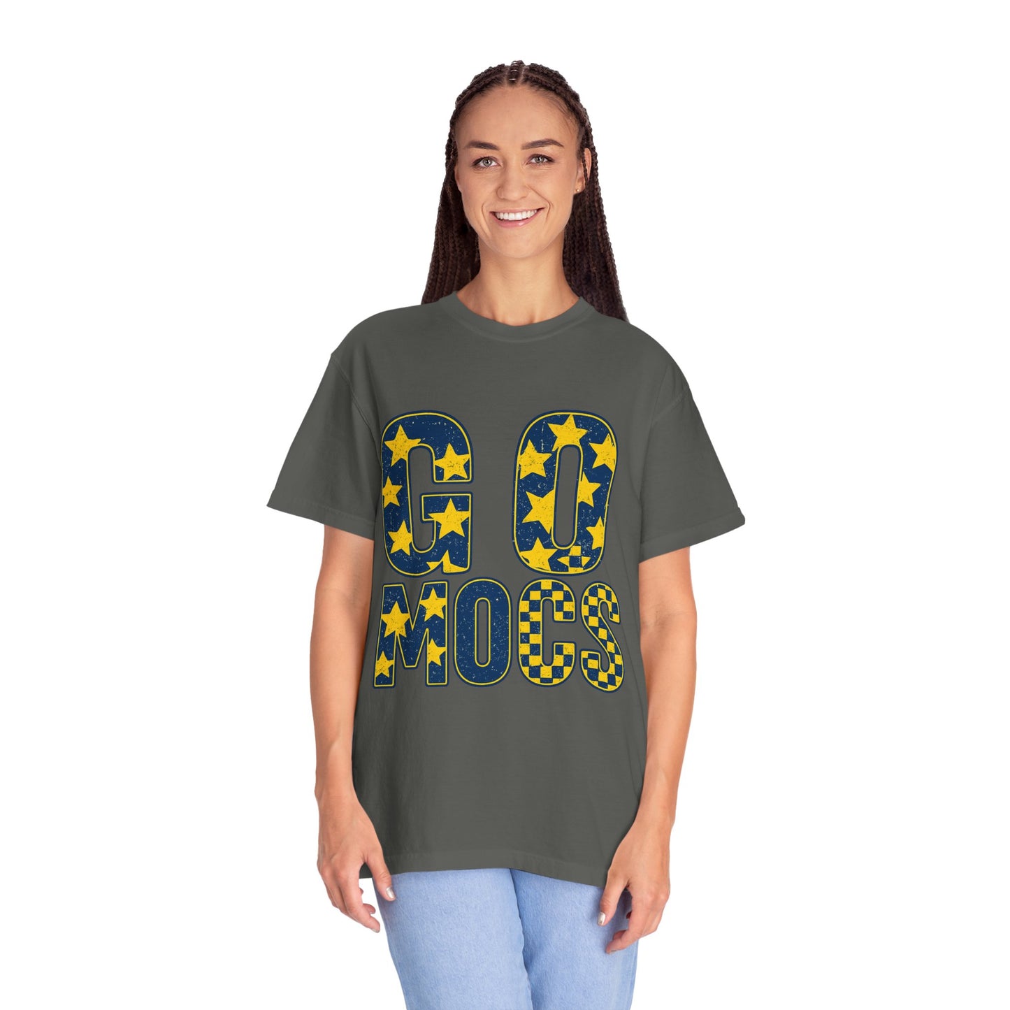 Cheerful 'GO MOCS' Unisex T-Shirt