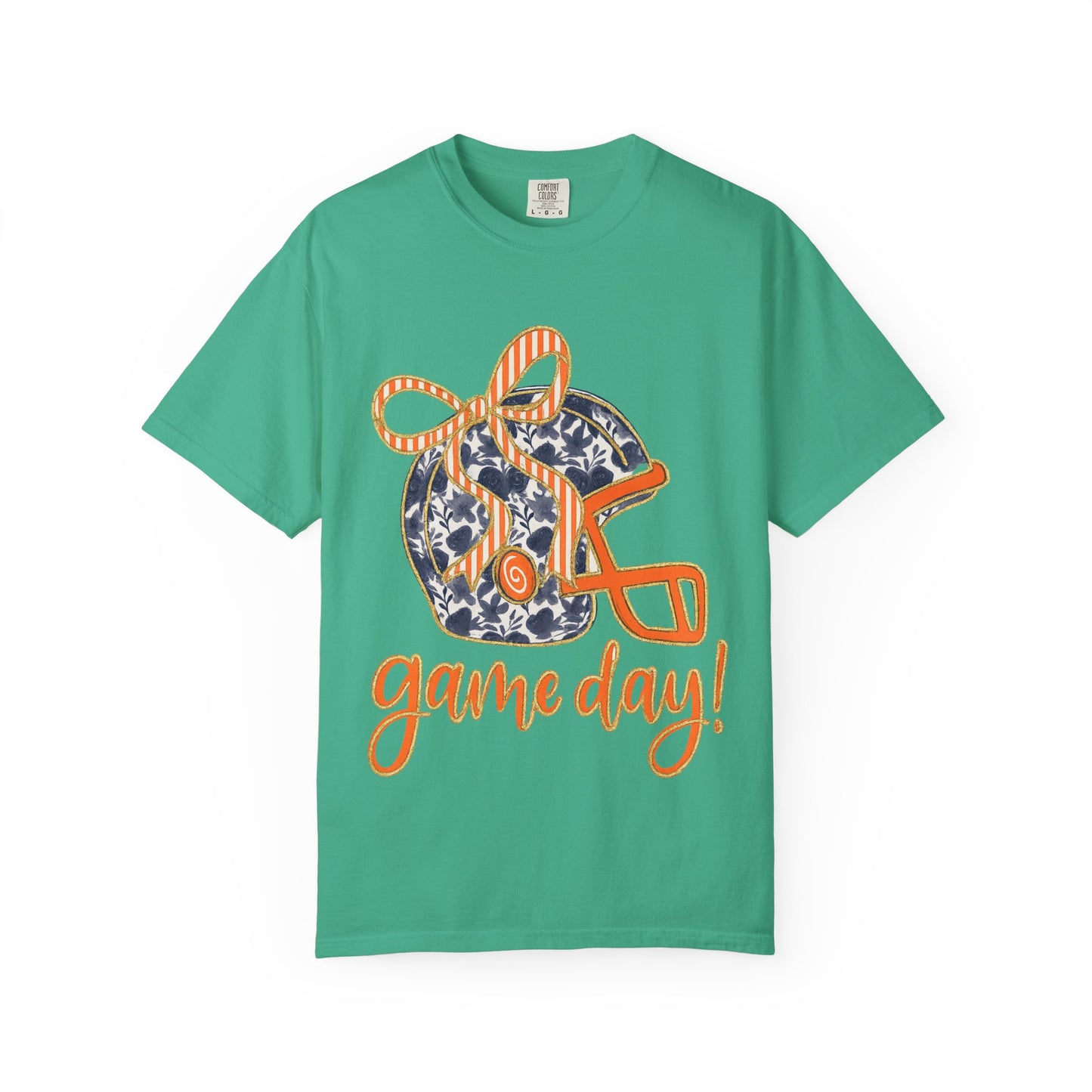 Game Day Coquette Style, Football Helmet T-Shirt | Unisex Sports Tee for Football Fans | Perfect for Tailgating, Game Everyday Wear