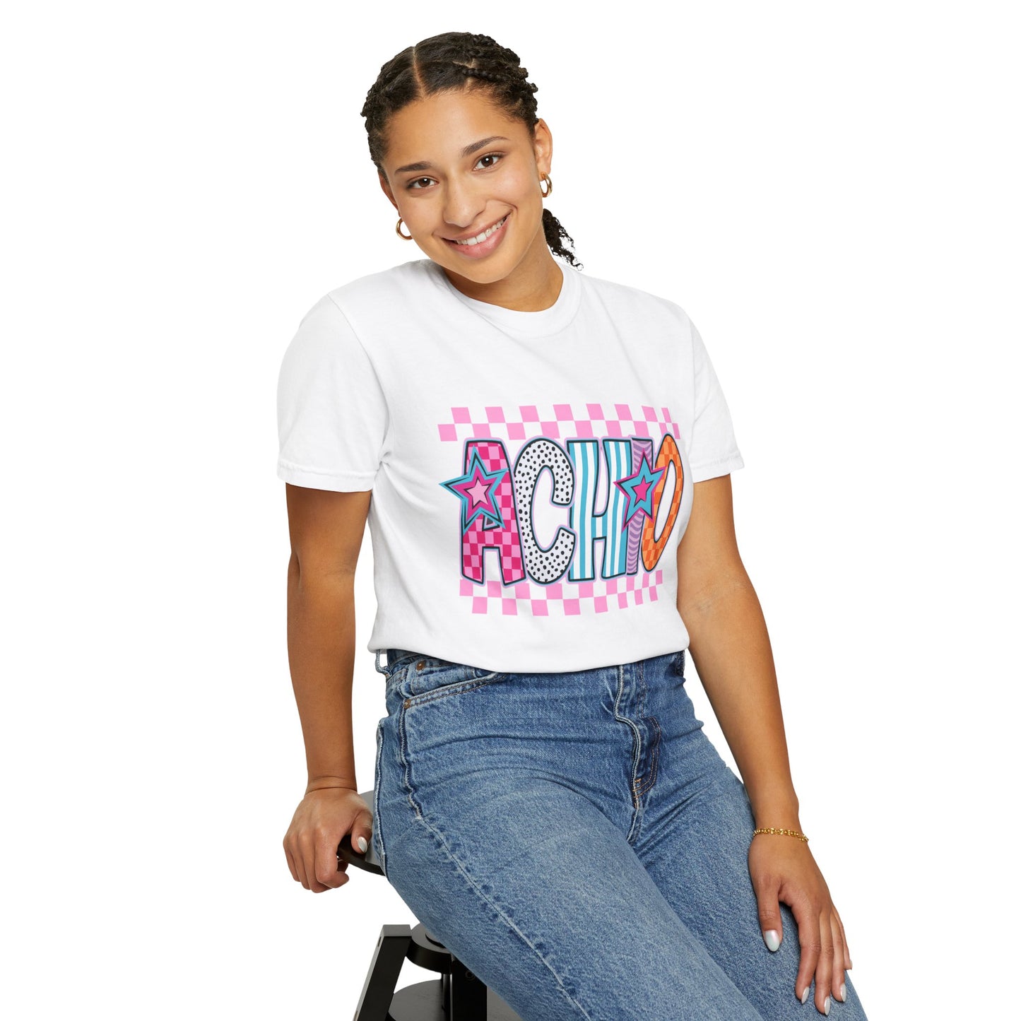 Graphic T-Shirt - Fun Saying, Casual Wear, achio sisterhood