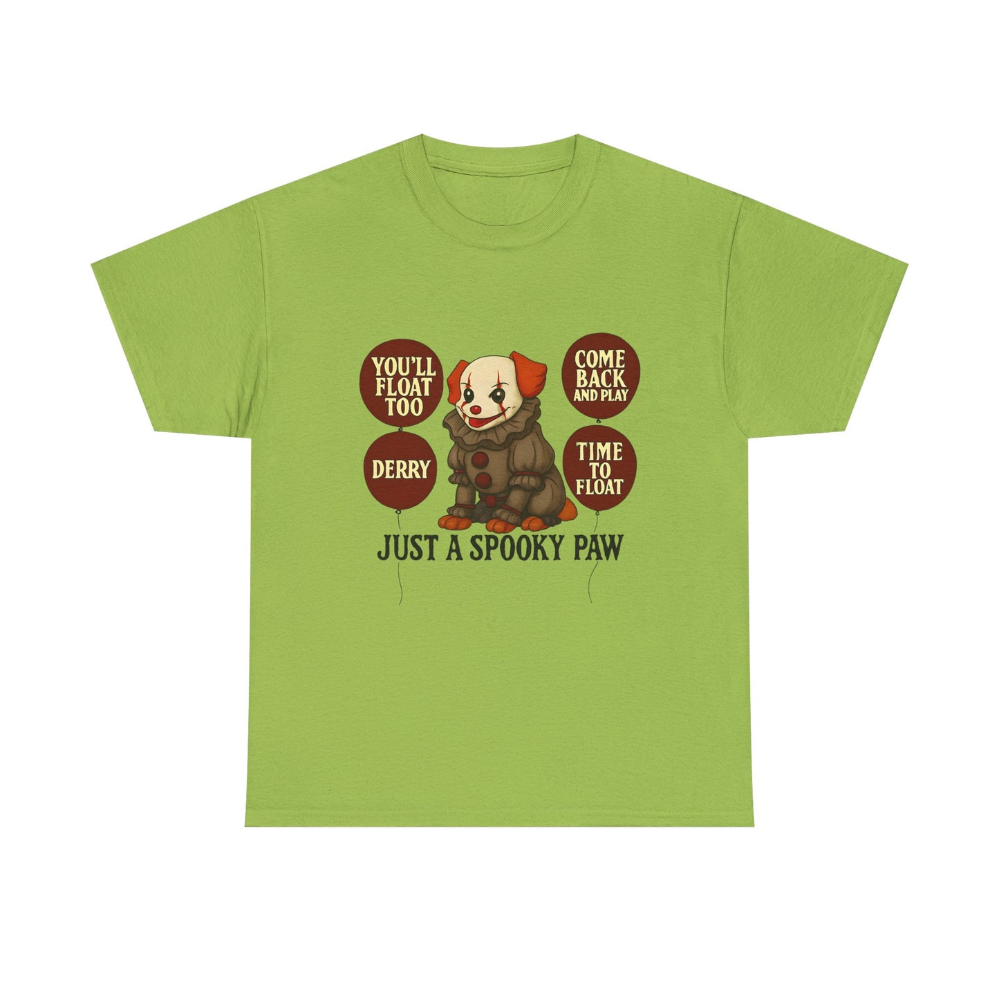 Spooky Dog Tee Clown Pup Pennywise