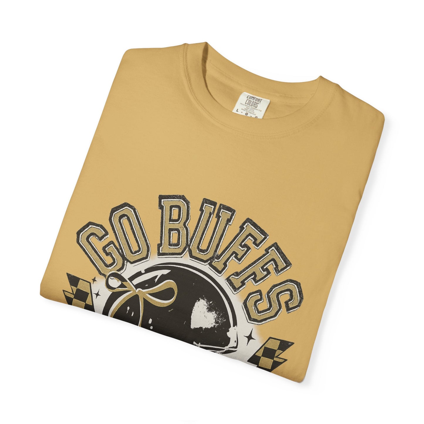 Vintage Sports Fan T-Shirt - Go Buffs Graphic Tee