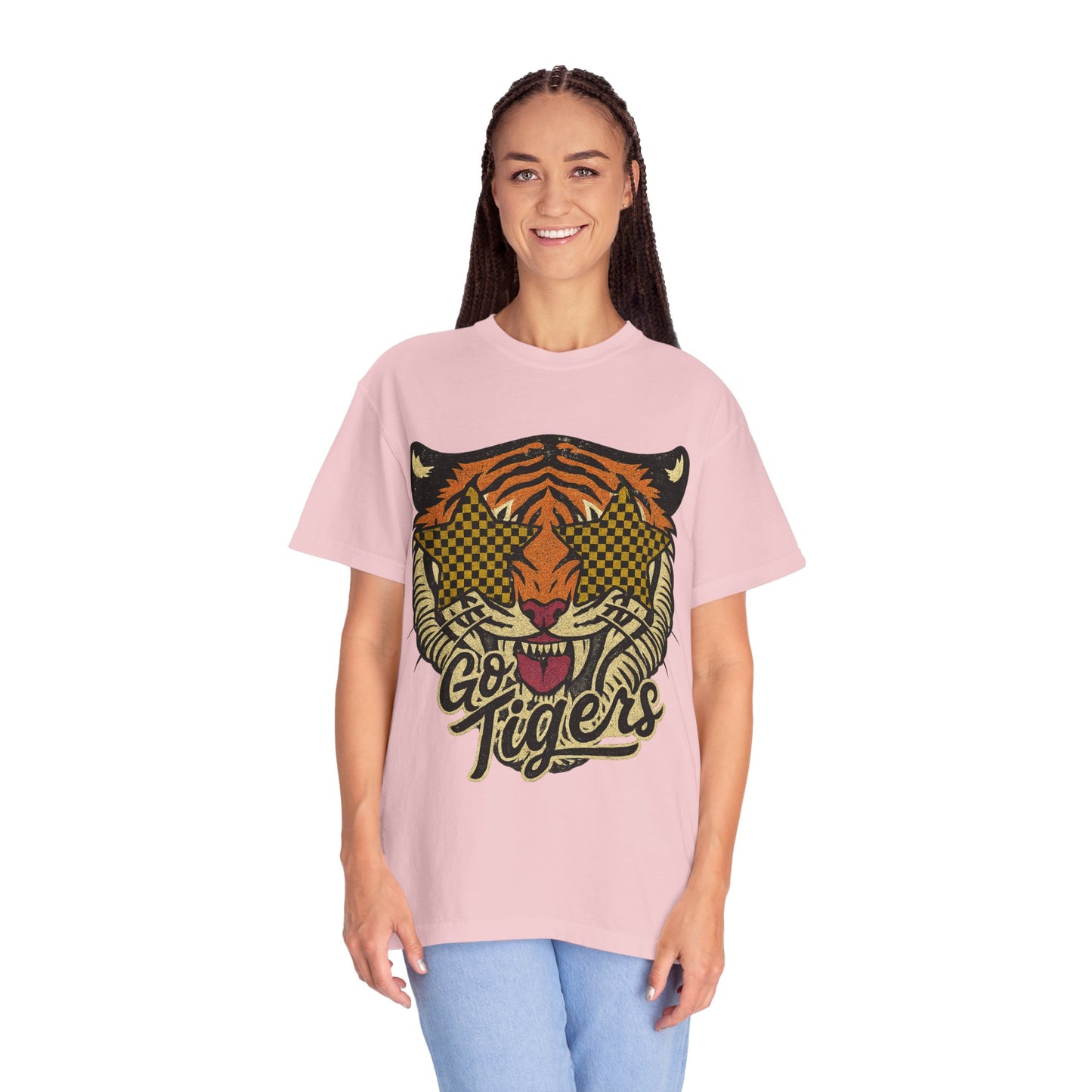 Bold Tiger Graphic Unisex T-Shirt - Go Tigers Design for Missouri Lovers